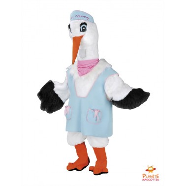 Stork Mascot Costume