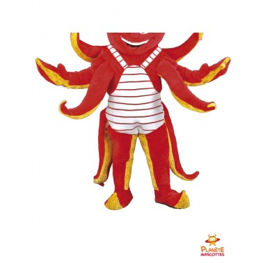 Pantalon mascotte costume pieuvre
