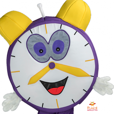 Mascota reloj despertador