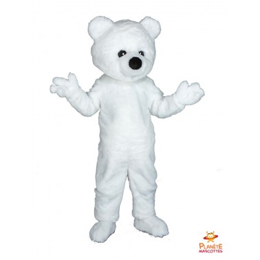 Mascota del oso blanco