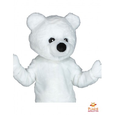 Mascota del oso blanco
