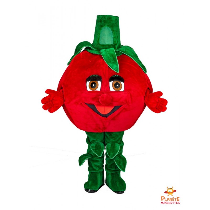 mascota de tomate Planète Mascottes