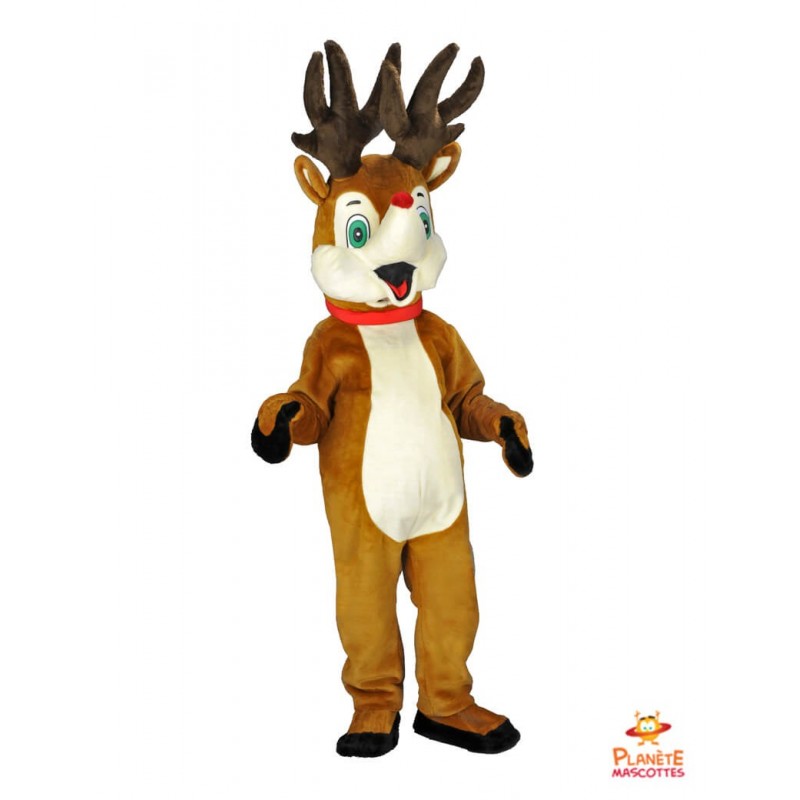 Deer mascot costume, Deluxe deer mascot, Mascot and costumes professional