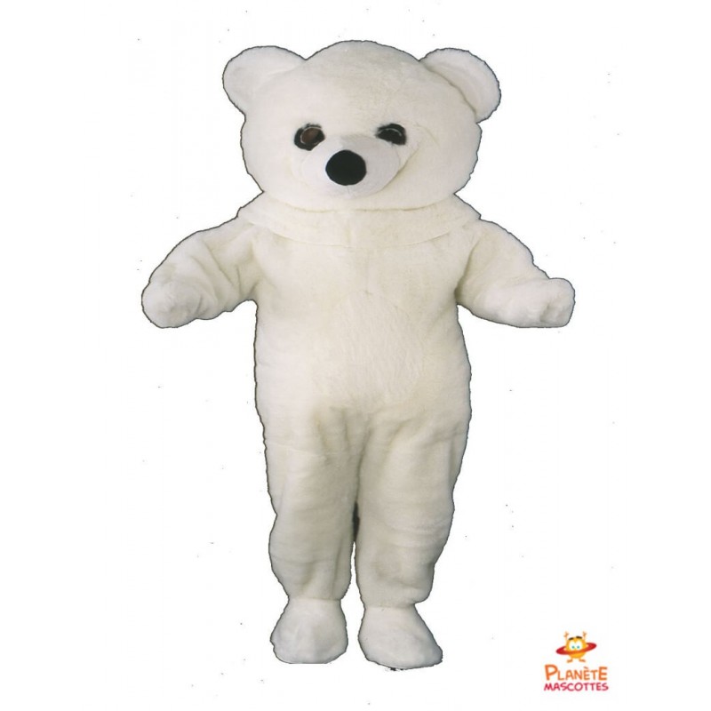 Disfraz de oso polar Planète Mascottes
