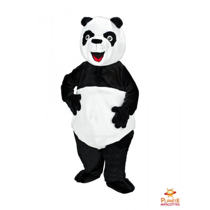 Mascotte panda Planète Mascottes