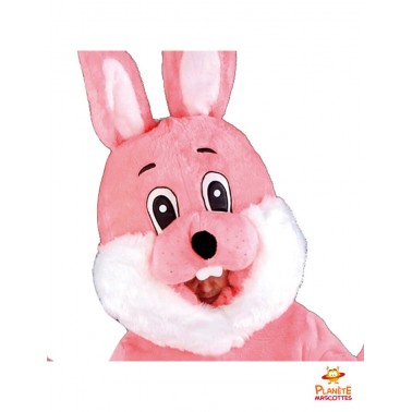 Disfraz de conejo rosa Planète Mascottes