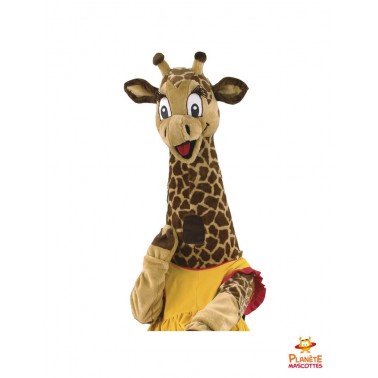 Costume mascotte de girafe