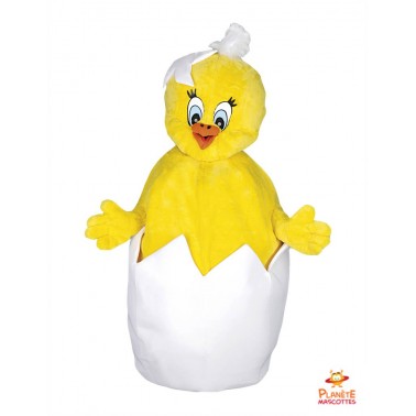 Chick costume mascot