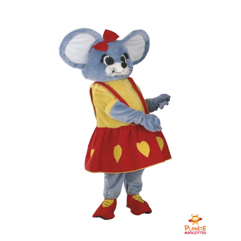 Disfraz de mascota de ratón Planète Mascottes
