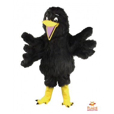 Raven mascot costume
