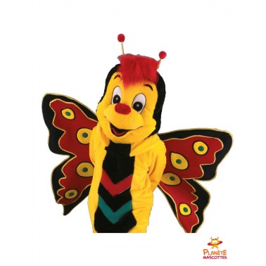 Costume mascotte de papillon
