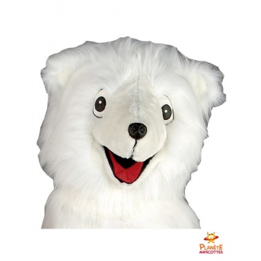 Disfraz de oso blanco