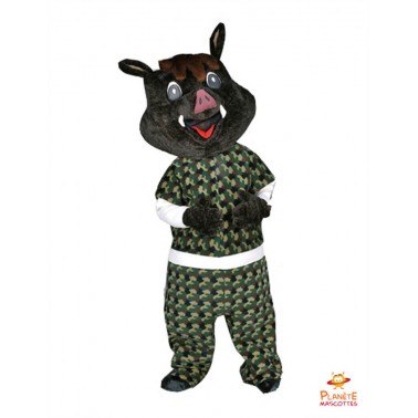 Boar Mascot Costume